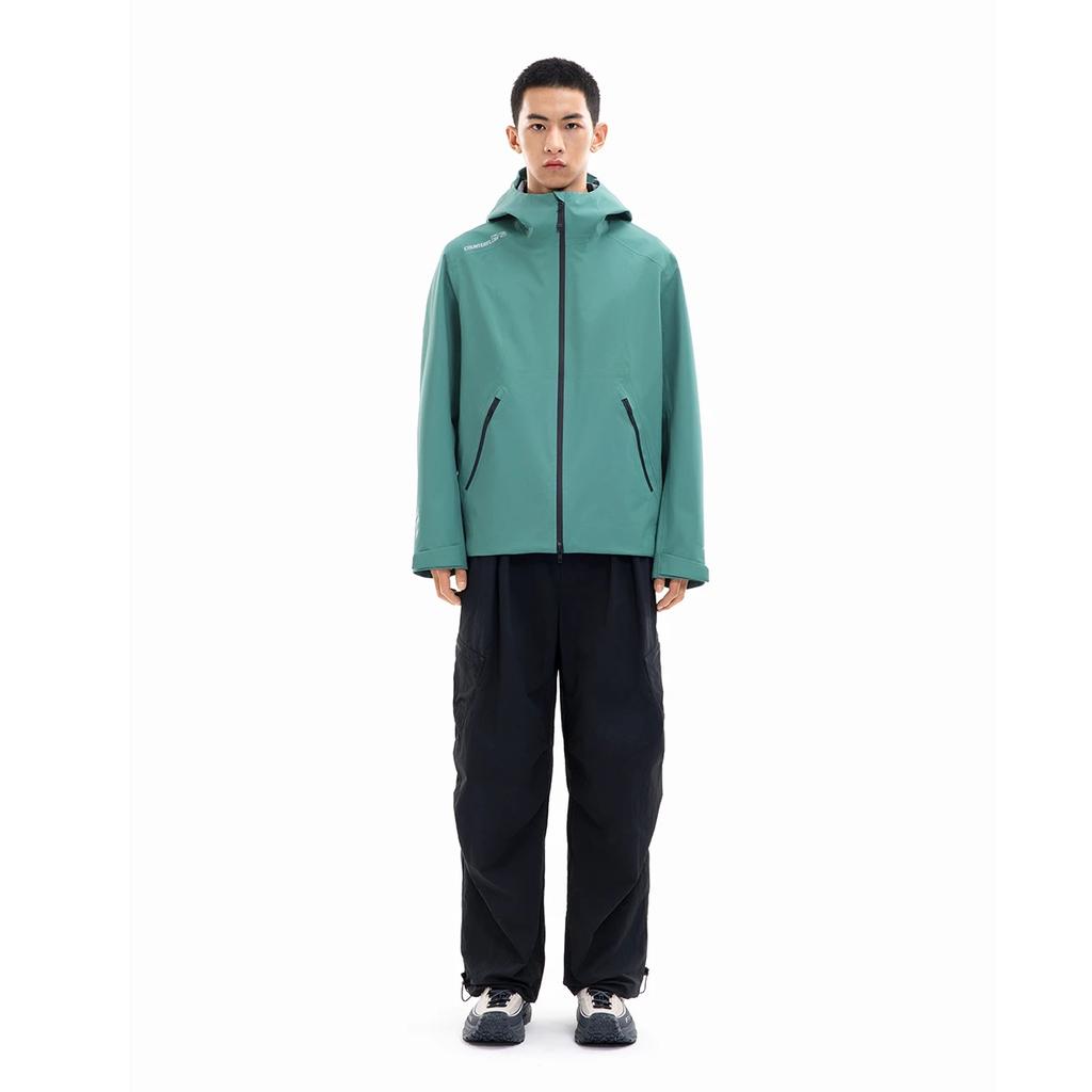 Li Ning Outdoor CF Water Resistant Windbreaker Jacket Unisex Jackets Ink-Green AEMW003-2