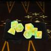 Acrylic Polyhedral Dices Set Toys D8 D10 D12 D20 with Pouch for DND RPG Role Playing Board Game