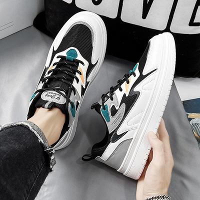 Fashion Spring and Summer Trend Student Shoe Board Men's Shoes 2024 New Man's Casual Sports Shoes Mesh Thick Sole Cloth Shoes Sneakers