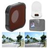Junestar Action Camera ND Filter Replaceable Lens Protective Cover ND16 for GOPRO HERO9