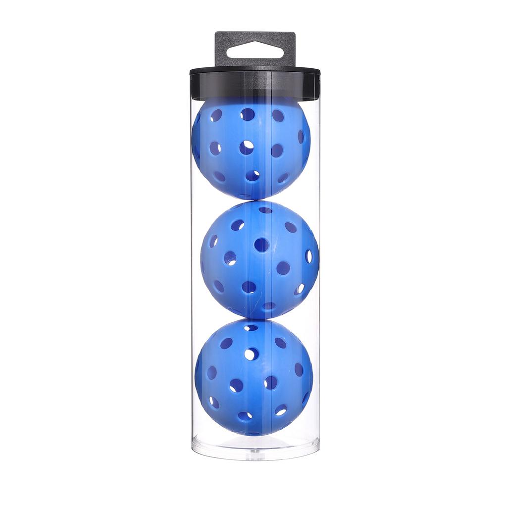 Plastic Barrel Packaging Pickleball 40 Hole Ball Holed Balls 74mm Rotational Plastic Injection Molding Luminous Ball