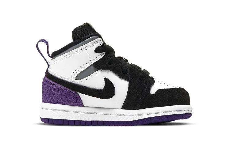 Jordan 1 Mid SE Purple TD BQ6933-105