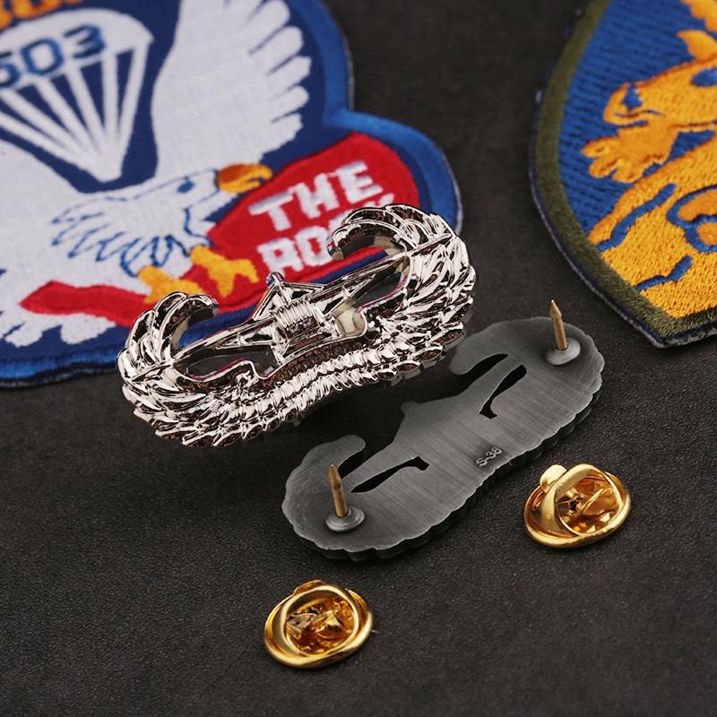 WWII World War II American Glider Metal Badge Badge Shoulder Badge Commemorative Badge Flight Badge Parachute Badge Tactical Badge