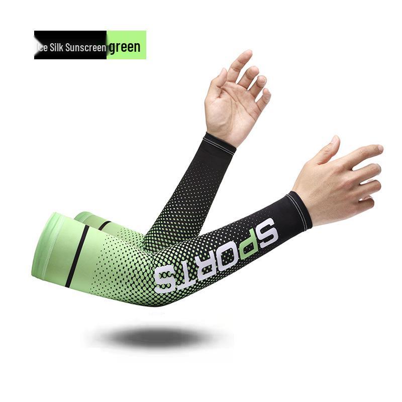 Ice Silk Sun Protection Sleeves for Men & Women - Summer Outdoor Sports Arm Coverage