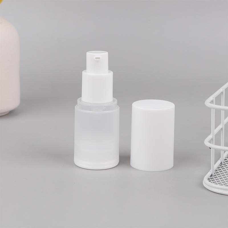 15 ml-100 ml Weiße Leere Vakuum Airless Plastik Lotion Creme Flaschen Behälter Reisegröße Cremebehälter Pumpe Parfümflasche