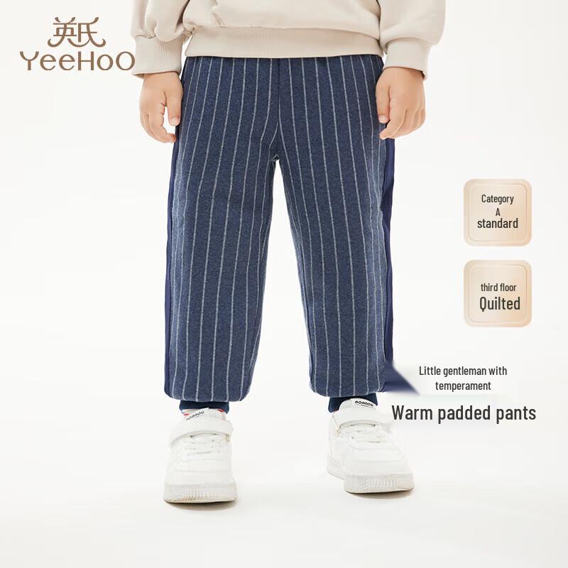 YEEHOO Boys  Padded Winter Cotton Blend Pants 80CM