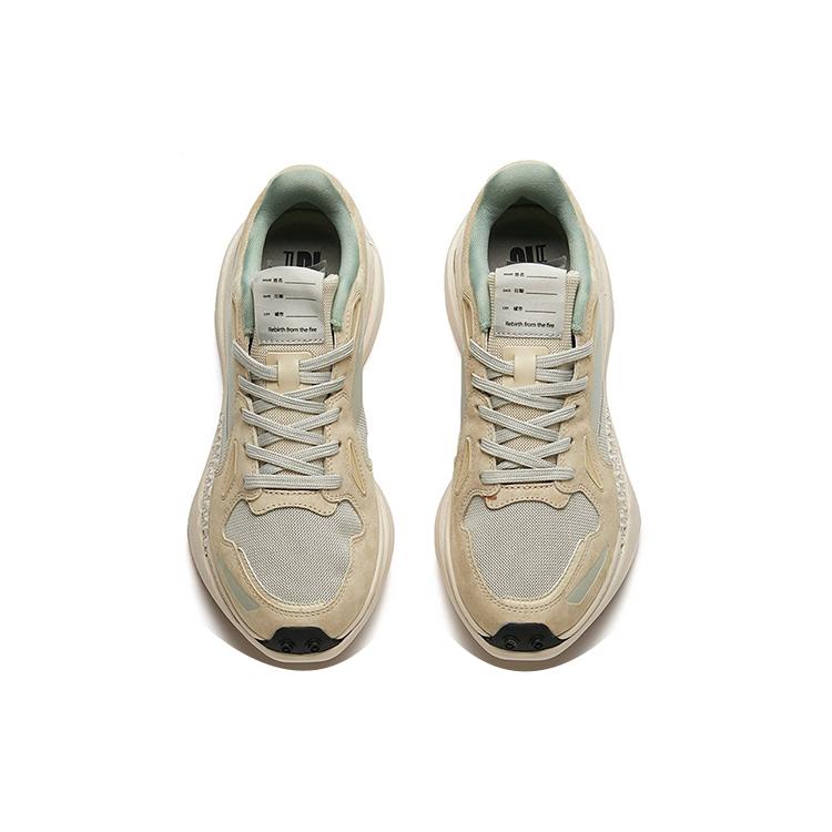 New Anta Cushioned Anti-Slip And Wear-Resistant Lightweight Low-Top Running Shoes Women's Light Cyan Gray 122225560A-1