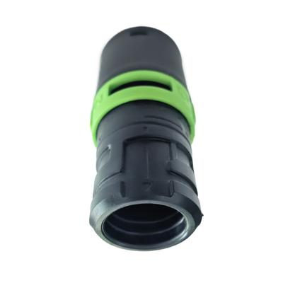 Vacuum Connection Sleeve Dust Extractor Coupler Rib-enhanced Finish
