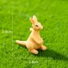 Mini Kangaroo Platypus Figurine Cartoon Animals Micro Landscape Dollhouse Model Car Interior Ornament Home Desktop Decoration