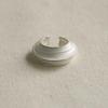 Punk Irregular Geometric Ear Cuff Earrings for Women Men Girls Non-Piercing Silvery Metal Ear Clip Earring Fashion Jewelry Party