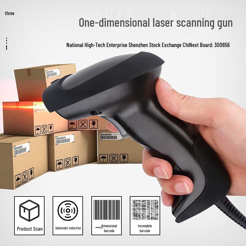 MinDe Wired Barcode and QR Code Scanner Series