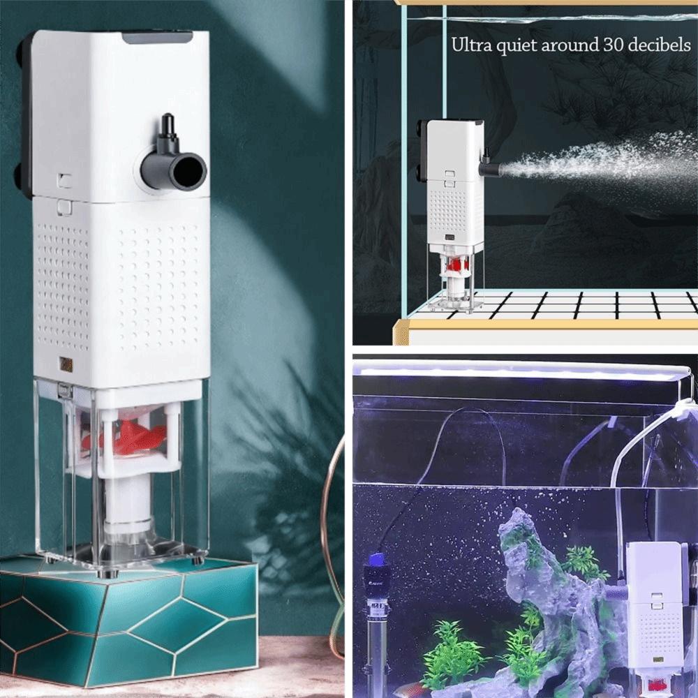 1 buc Pompă Submersibilă de Filtru Acvariu Generator de Valuri Pompă Schimbător de Apă Filtre Silențioase pentru Acvariu