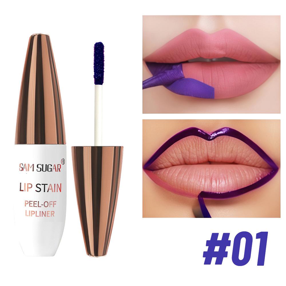 

Peel-off Lipgloss Matte Natural Mist Lip Tinted Waterproof Long Lasting Lipstick Makeup Tear Contour Stain Cosmetic