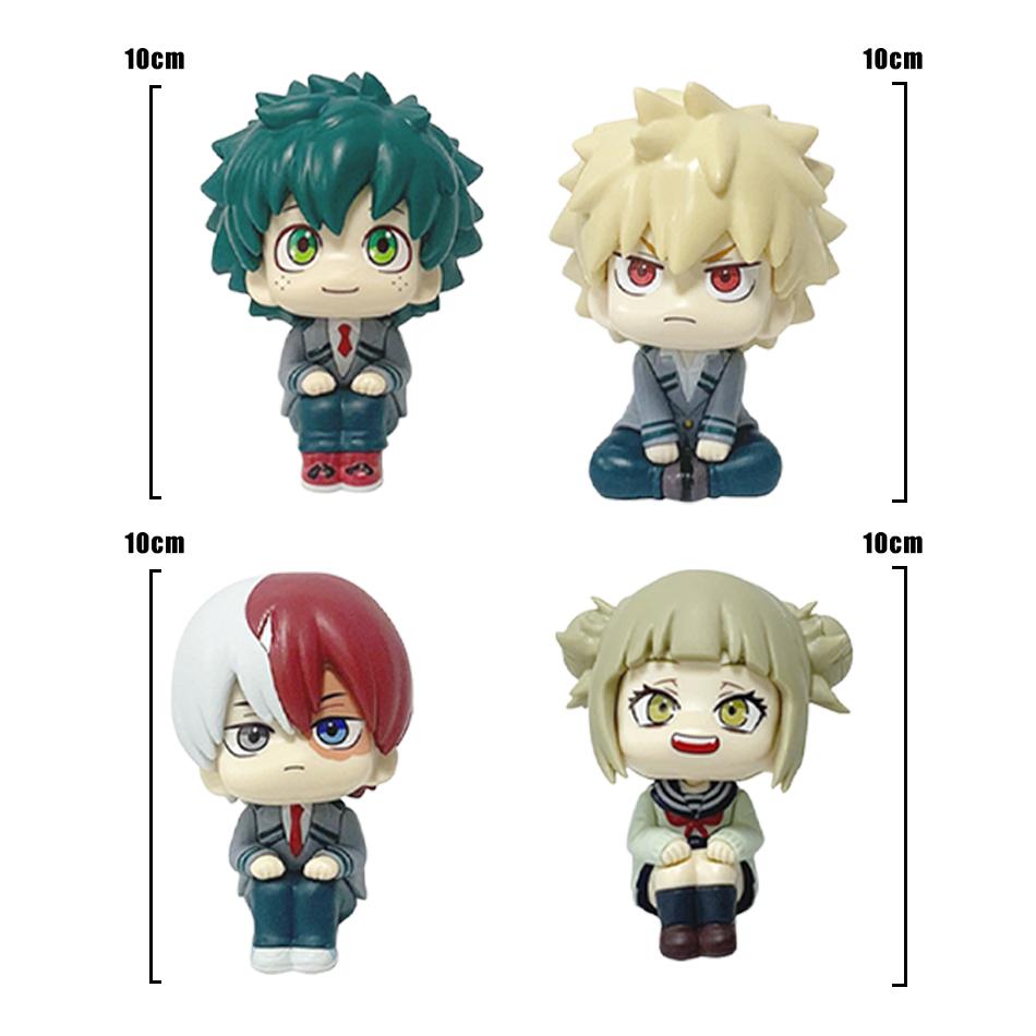 In Stock  My Hero Academia Midoriya Izuku/Bakugou Katsuki/Todoroki So Figure Anime Model Dolls Toy Gift