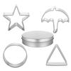 Stainless Steel Sugar Cookie Cutting Molds Baking DIY Cookie Molds Cookies Tools