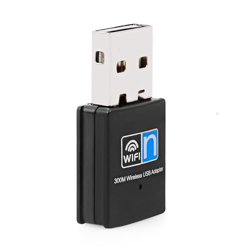 Carte réseau sans fil USB 300M Récepteur sans fil Wifi externe pour mini adaptateur de carte réseau sans fil