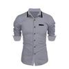 New Spring Autumn Men's Shirts Casual Business Fashion Trendy Long Sleeve Tops