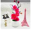 Artificial Plants Bonsai Small Tree Simulation Pot Plants Fake Flowers Table Potted Ornaments Home Decoration Hotel Garden Decor