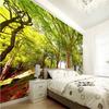 Tapete Schöner Wald 3D Wandbild Wohnzimmer Sofa 3D Tapete Heimdekoration