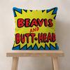 Lustiger B-Beavis And BUTT-HEAD Kissenbezug Kissenhülle Polsterung Sofa Wurfkissen Heimdeko Kissenbezug