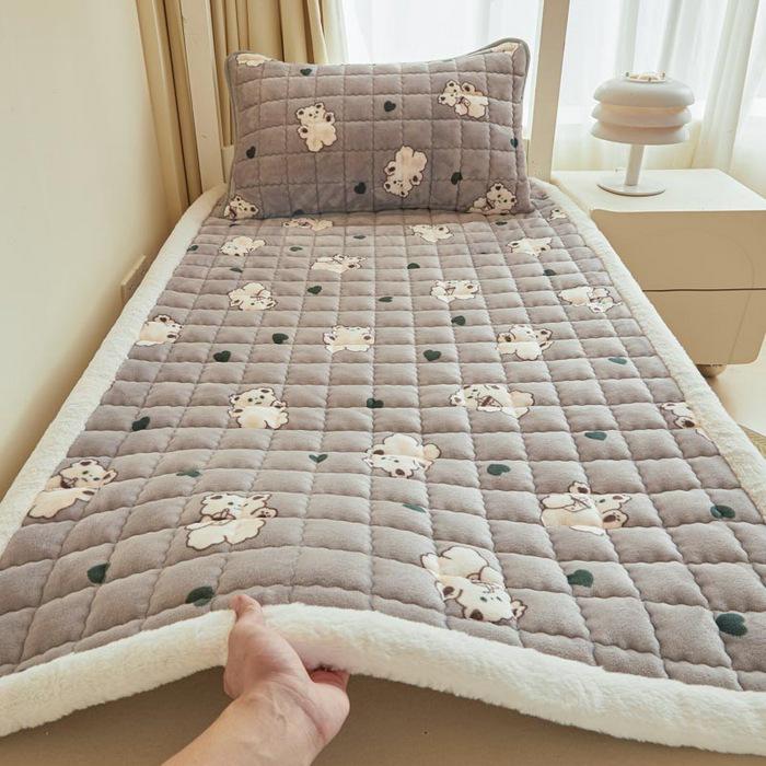 Colchoncillo Plegable de Tatami de Terciopelo de Leche de Lujo para Residencias Estudiantiles y Hogares