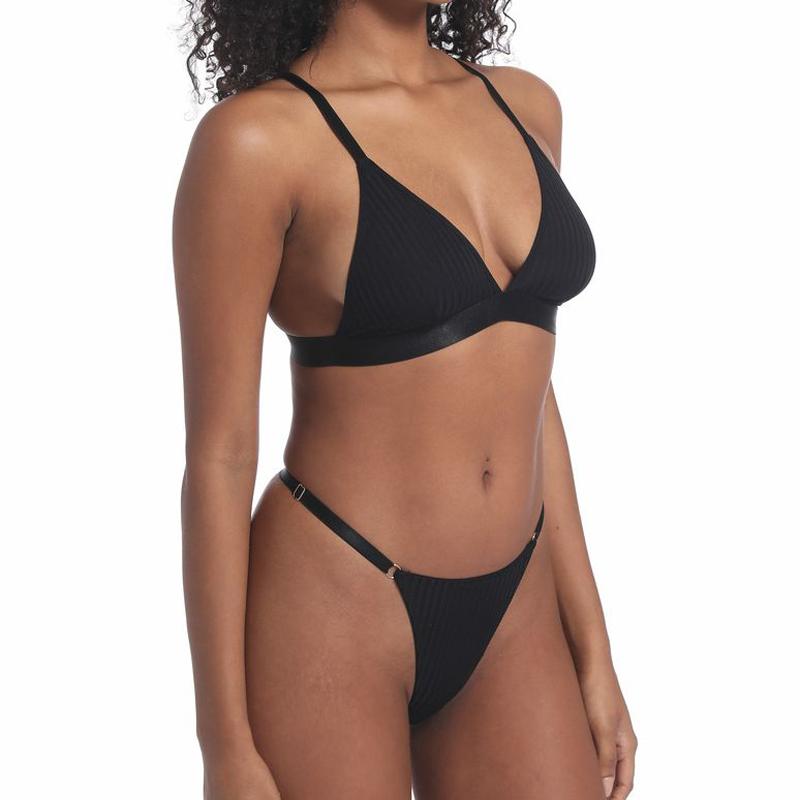 CINOON Sexy Women's Seamless Bra Set No Trace High Elasticity Lingerie Simple Style Intimate Underwear