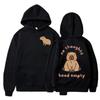 Capybara Fashion Hoodie Women Men Harajuku Autumn Winter Fleece Streetwear Pullovers Capibar