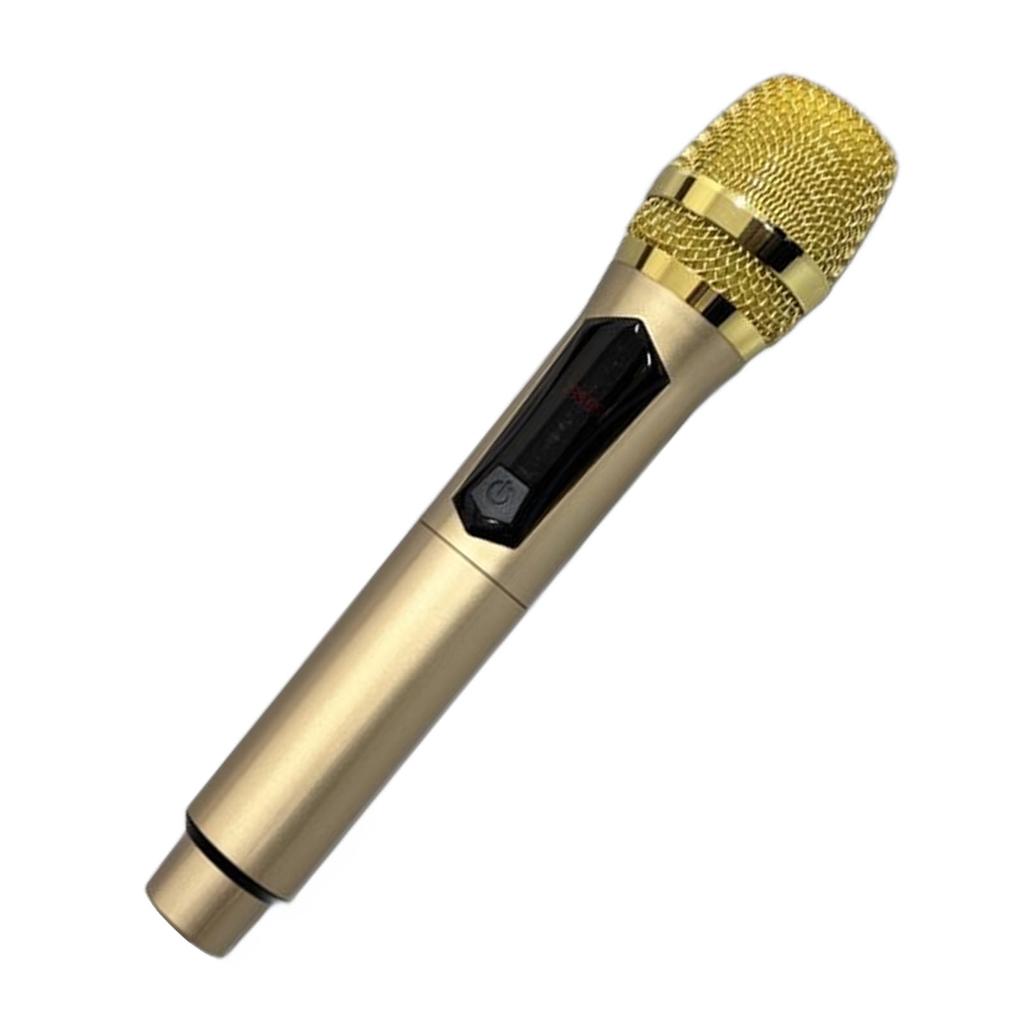 Home Wireless Microphone 1 for 1 30Hz To 20KHz Handheld Microphone with LED Screen for Outdoor Home Conference