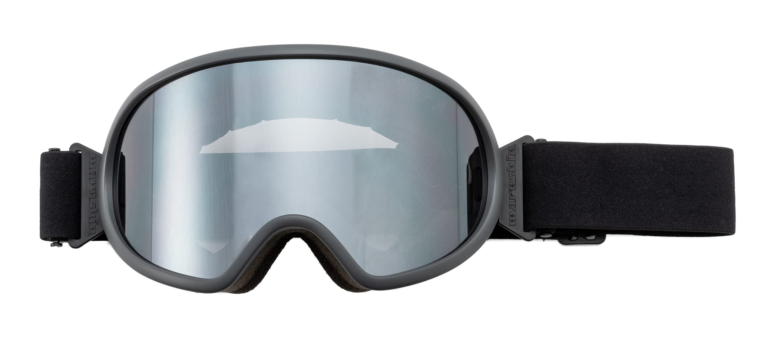 

Marushin Motorcycle Matte 52002420 F Goggles, Gray,