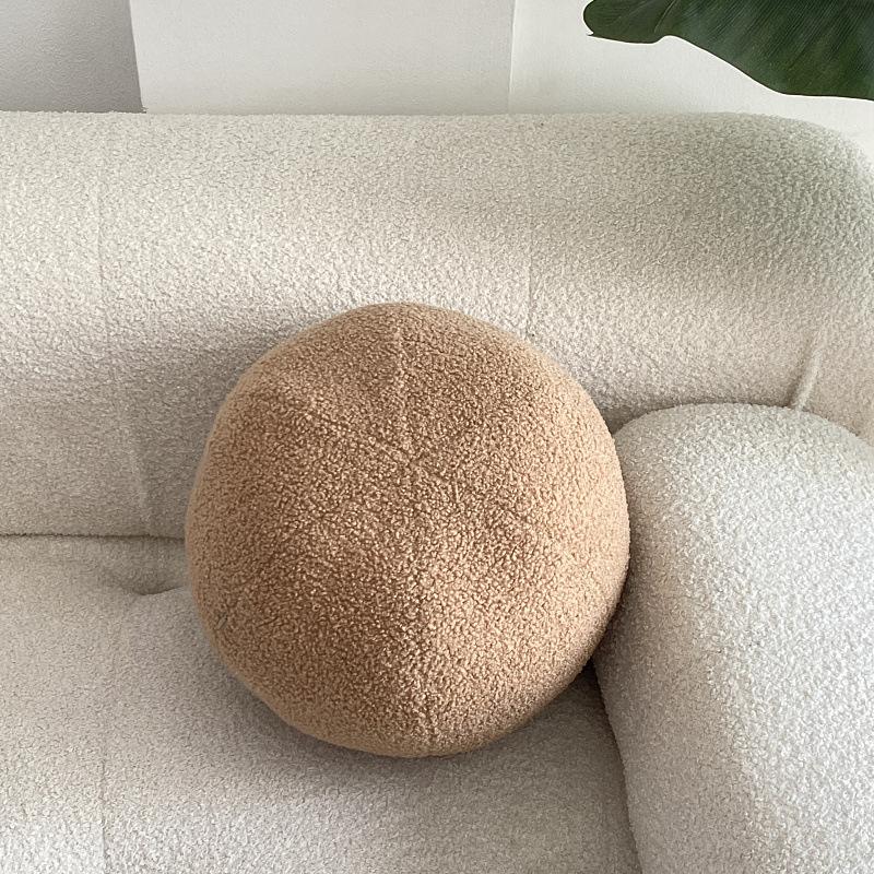

Special-shaped Lamb Wool Household Throw Pillow Decorative Pillow Sofa Seat Cushion Bedroom Chair Cushion Waist Pillow 30cm