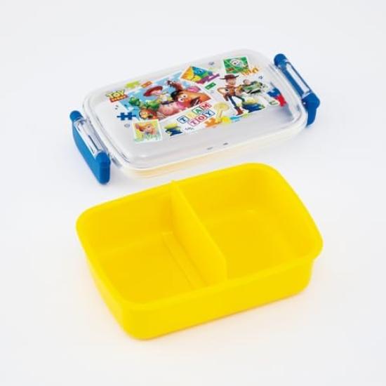 Skater Toy Story 24 Antibacterial Dishwasher Safe Soft Lid Tight Lunch Square Case Lunch Toy Story Kids Character Soft Tight Lock Lunch Box Set Box,