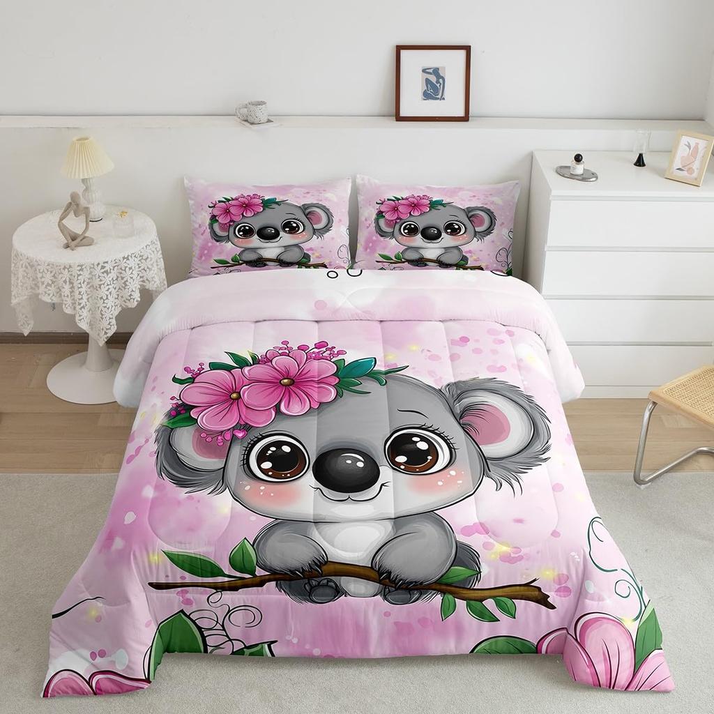 Gothic Decor Comforter Set Twin Size Boys Boho Moth Down Comforter Men Gothic Sugar Skull Comforter Galaxy Starry Sky Halloween Gothic Beddi