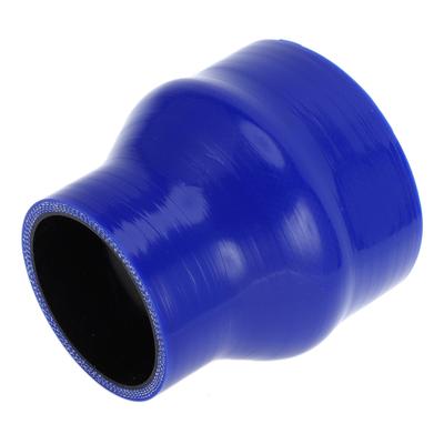 X AUTOHAUX 1 Piece Inner Diameter 63-89mm/248"-350" Length 102mm/402" Black Blue Silicone Hose for