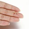 10-20pcs Clasp Metal Crimp End Beads Gold Color Bead Button Clasps for DIY Jewelry Making Findings Components Handmade Wholesale