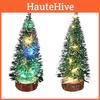 Cedar Christmas Mini Tree With Led Lights Small Pine Table Desk Xmas Decor Home