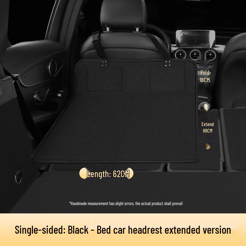RV Travel Mattress with Headrest for Car Trunk & Rear Seat