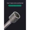 Mansharui Diamond Jade Carving Tool Set: Eye-Catching Grinding Head & Hollow Drill Bit Punching Needle
