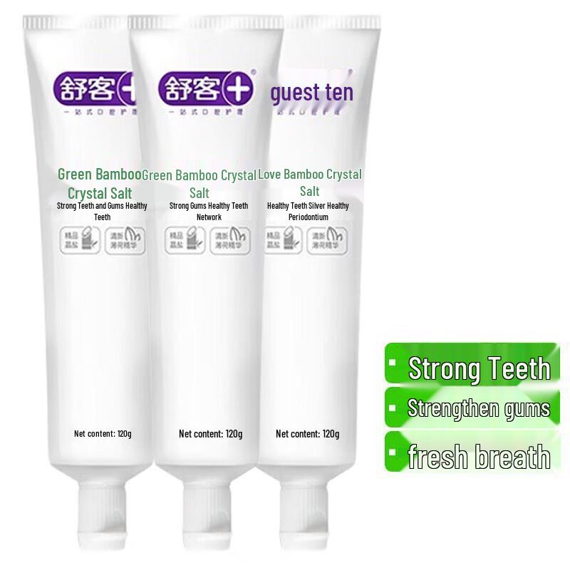 Shuke Green Bamboo Crystal Salt Toothpaste