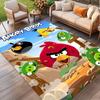 Angry Birds Print Rug, Washable Floor Carpet, For Entryway Dorm Laundry Room Office Study, Home Decor Birthday Christmas Gift