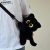 Soft Siamese Cat Shoulder Bag Stuffed Animal Plush Toy Backpack  Birthday Gifts