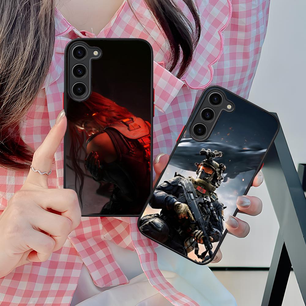 Game Delta Force Silicone Mobile Phone Case for Samsung Galaxy S26 S25 S24 S23 S22 S21 Plus FE Ultra Colorful Cover