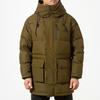 Converse Mid-Length Down Fill Puffer Jacket Asia Sizing 'Olive Green' Men's 10019323-A02