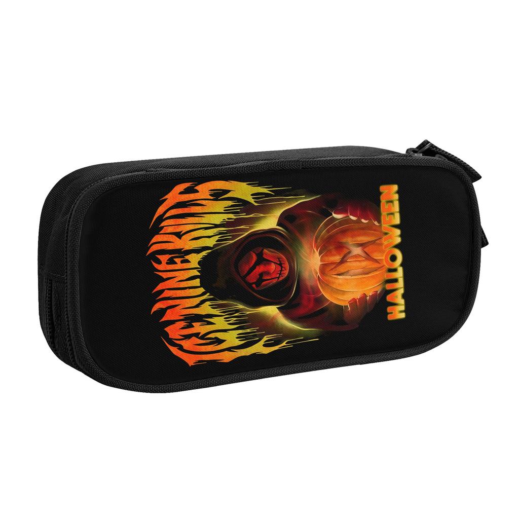 German Power Heavy Metal Band Helloween Cute Pencil Case Girl Boy Large Capacity Pencil Box Students Stationery