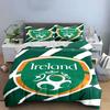 "Ireland Logo Green Bedding Set" Bedding Duvet Cover Set Duvet Cover Pillowcases (1 * Duvet Cover 2 * Pillowcases, without duvet insert)