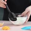 Set of 3 Small Spatulas Heat Resistant Rubber Kitchen Utensils Spatulas Functional Baking Scrapers for Cooking Baking