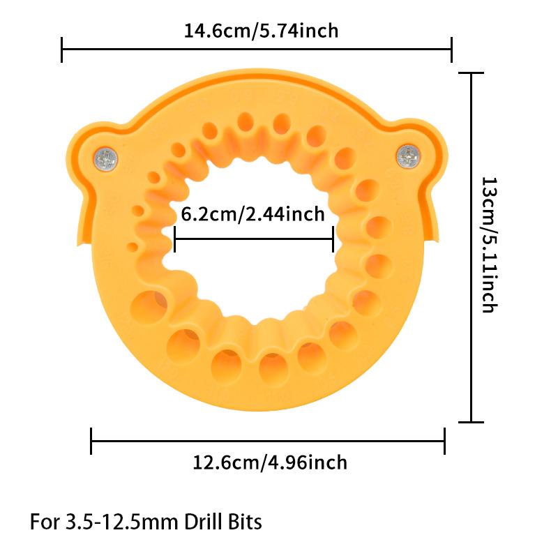 Çok Amaçlı Matkap Ucu Bileme Kalemtıraşı Parlatma Bileme Aleti 100mm Açılı Taşlama Güçlü Alet Parçaları 3-12.5mm Matkap Uçları İçin