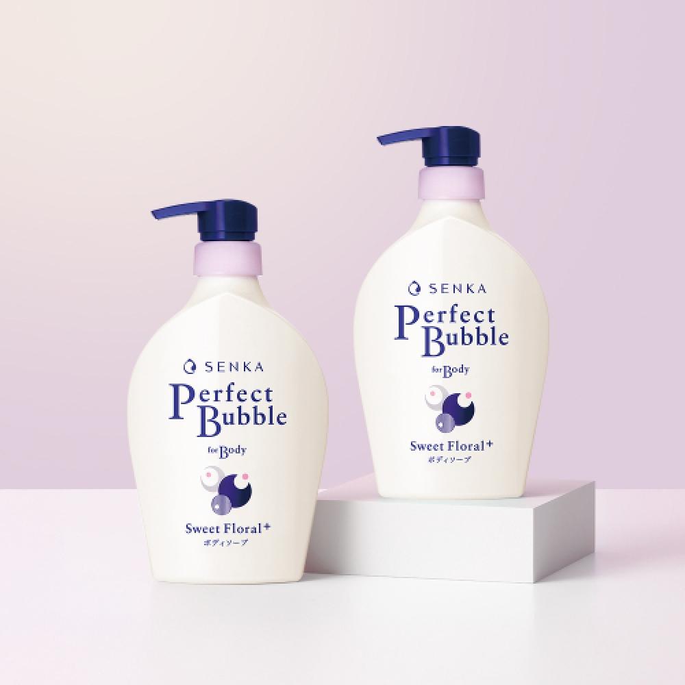 Senka Perfect Bubble For Body Сладкий Цветочный 500 мл X2 FREE