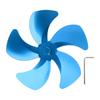 Remplacement Pale Ventilateur Poêle Alliage d'Aluminium Améliorer Circulation Air Chaud Ventilateur Cheminée 5 Pales pour
