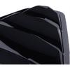 For KIA K5 2024 2023 2022 2021 Exterior Accessories Sporty Car Rear Side Window Louvers Air Vent Scoop Shades Cover Trim Blinds 2PCS(Bright Pitch