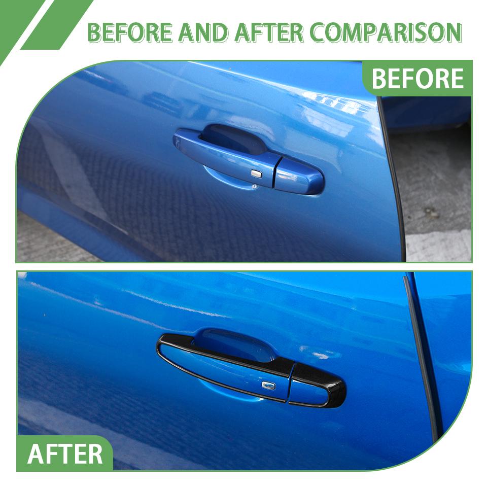  ABS Door Handle Decoration Cover Sticker Fit For Chevy Camaro 2017 Up Exterior Accessories